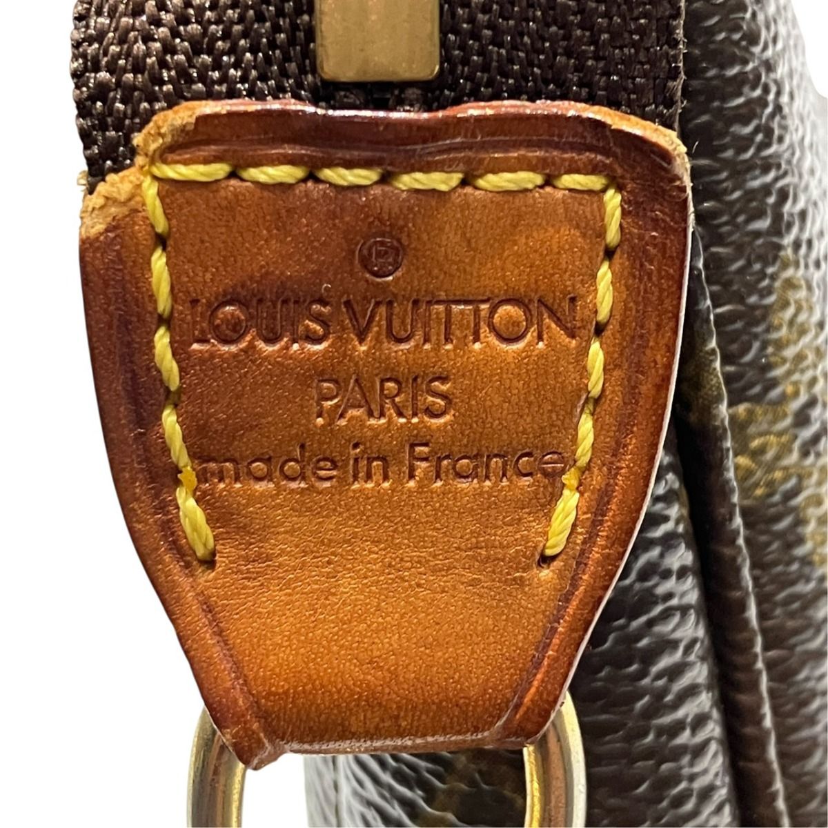 Louis Vuitton Pochette Accessoires Monogram Handbag Canvas — view 4