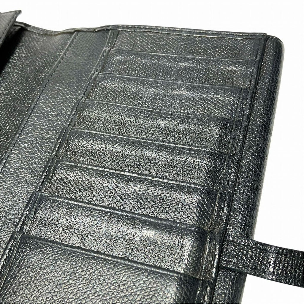 Chanel Coco Buttons Wallet Leather — view 7