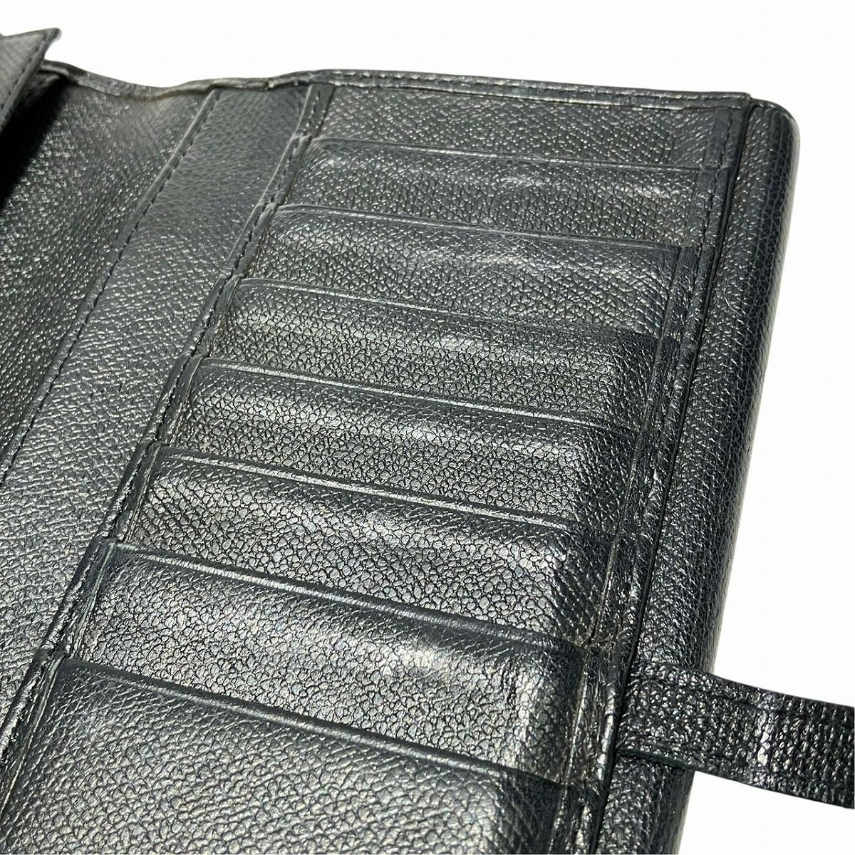Chanel Coco Buttons Wallet Leather — view 7