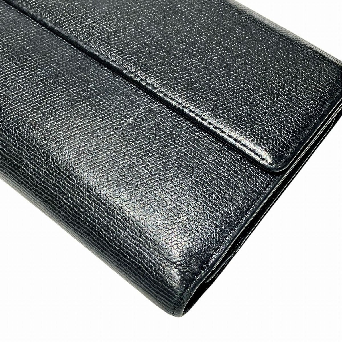 Chanel Coco Buttons Wallet Leather — view 8