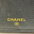 Chanel Coco Buttons Wallet Leather — view 4