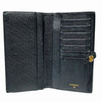 Chanel Coco Buttons Wallet Leather — view 3