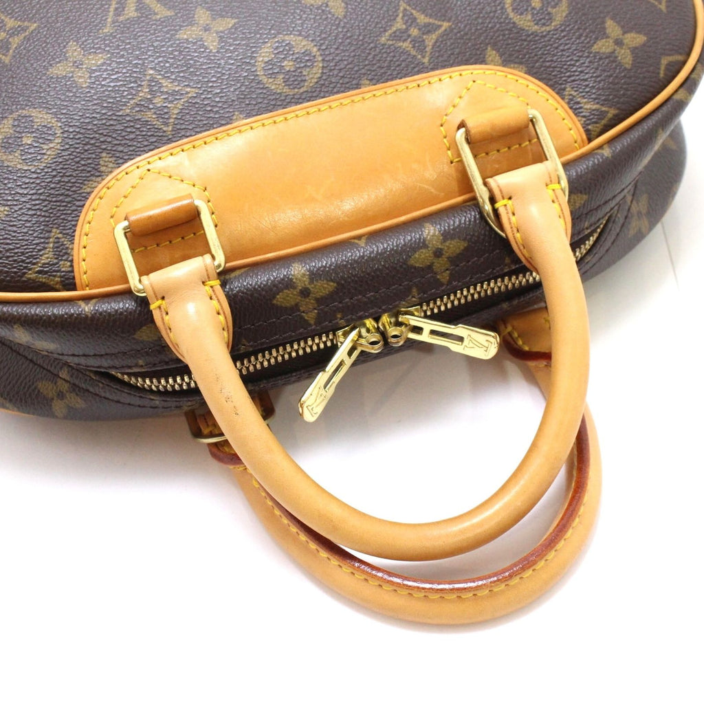 Louis Vuitton Trouville Monogram Handbag Canvas Brown — view 3
