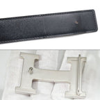 Hermes Constance H Belt Black Brown — view 6