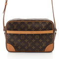 Louis Vuitton Trocadero 27 Monogram Shoulder Bag Canvas Brown