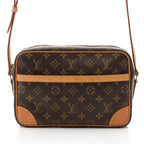 Louis Vuitton Trocadero 27 Monogram Shoulder Bag Canvas Brown