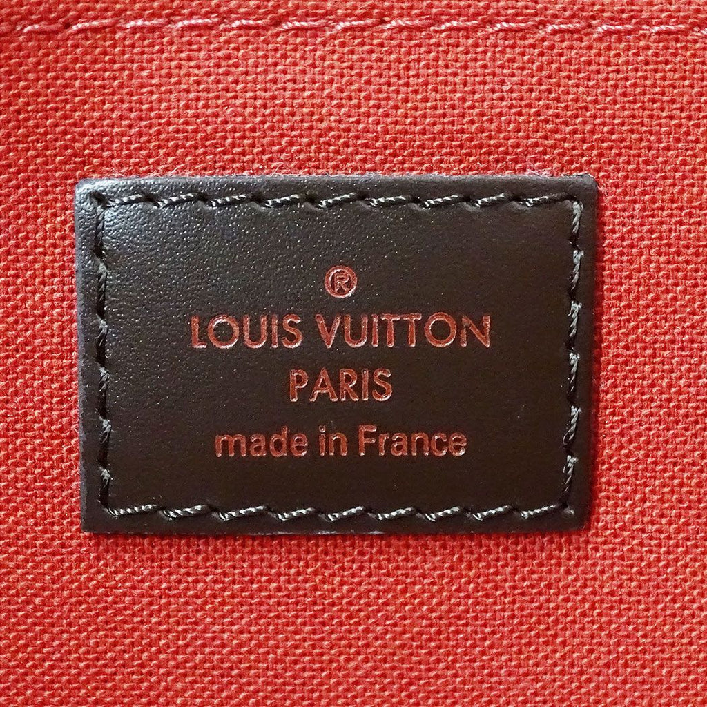 Louis Vuitton 2-Way Shoulder Bag Damier Canvas Favorite MM Brown Handle — view 8