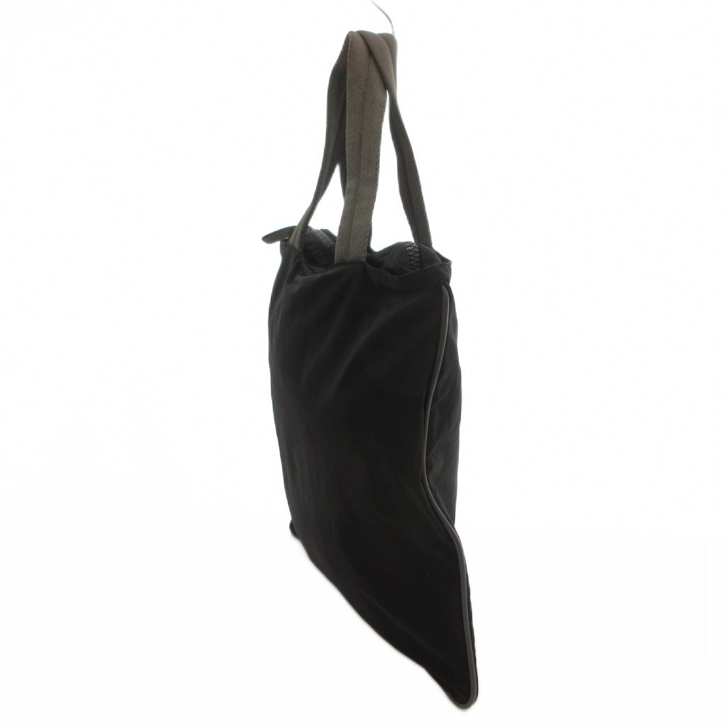 Prada Sport Tote Bag Handle Logo Polyester Black — view 3