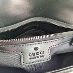 Gucci GG Marmont 2-Way Shoulder Bag Black — view 6
