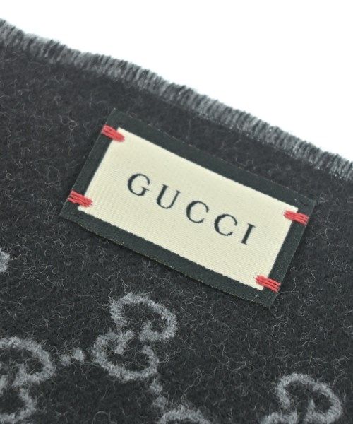 Gucci Shawl Scarf Gray — view 4