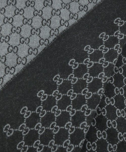 Gucci Shawl Scarf Gray — view 3