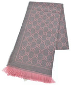 Gucci Shawl Scarf Gray