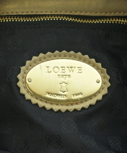 Loewe Tote Bag Gold — view 4