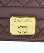 Chanel Shoulder Bag Red — view 7