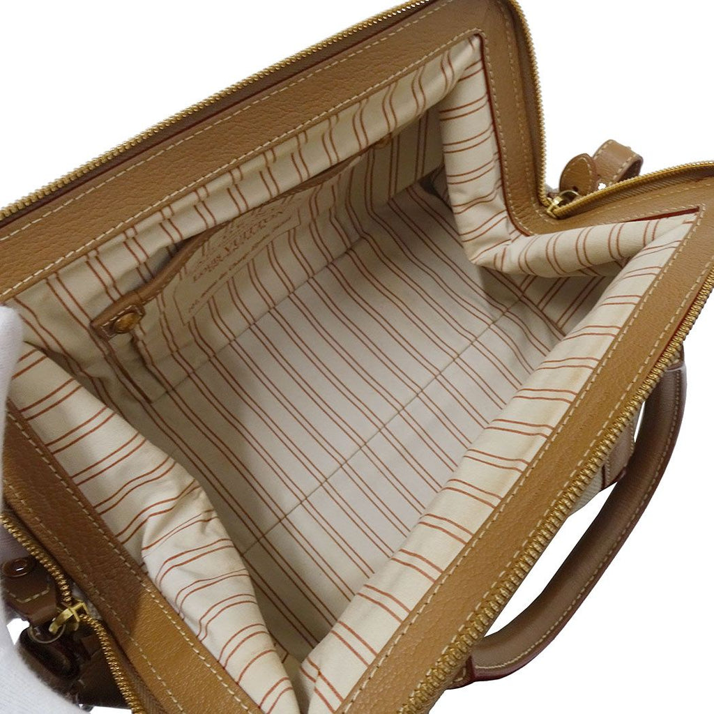 Louis Vuitton Bag Handbag Canvas Toaltrianon Sac Nuit PM Beige Handle — view 5