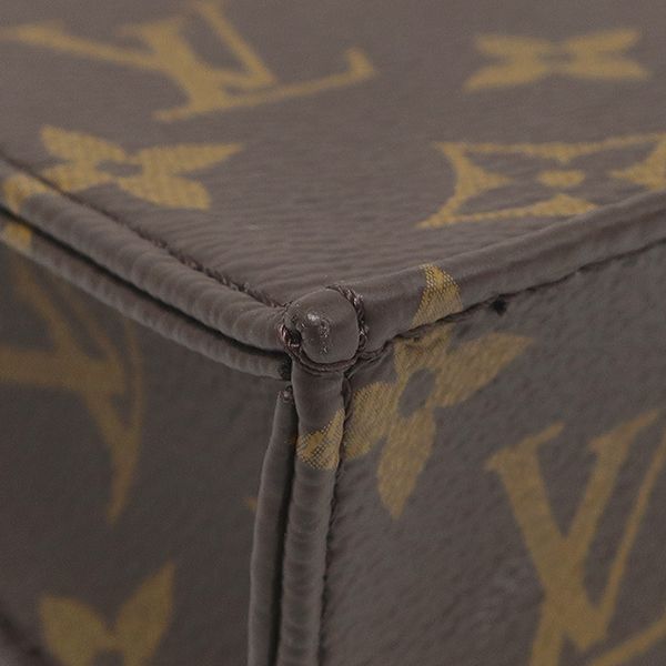 Louis Vuitton 2-Way Bag Petite Sac Plat Monogram Canvas Gold Handbag — view 4