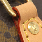 Louis Vuitton 2-Way Bag Petite Sac Plat Monogram Canvas Gold Handbag — view 5