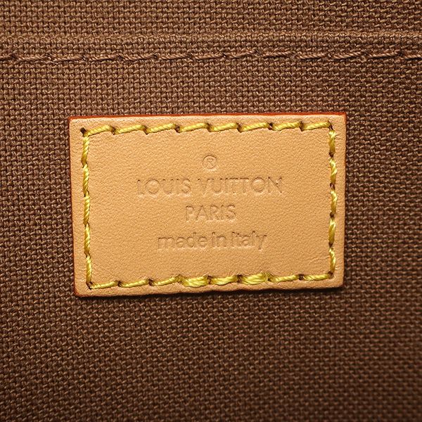 Louis Vuitton 2-Way Bag Petite Sac Plat Monogram Canvas Gold Handbag — view 7