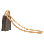 Louis Vuitton 2-Way Bag Petite Sac Plat Monogram Canvas Gold Handbag — view 2