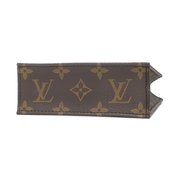 Louis Vuitton 2-Way Bag Petite Sac Plat Monogram Canvas Gold Handbag — view 3