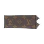 Louis Vuitton 2-Way Bag Petite Sac Plat Monogram Canvas Gold Handbag — view 3