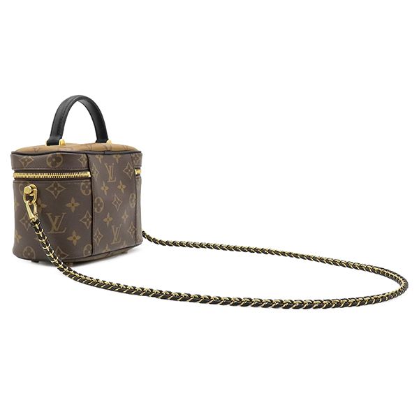 Louis Vuitton 2-Way Bag Vanity NV PM Monogram Canvas Reverse Gold Shoulder — view 2
