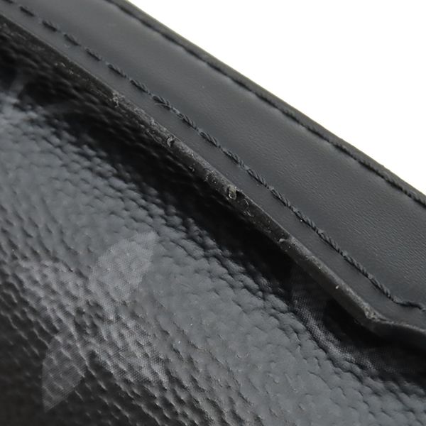 Louis Vuitton Wallet Zippy XL Monogram Eclipse Gunmetal Black Zip Around Travel — view 6