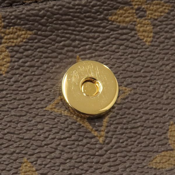 Louis Vuitton 2-Way Wallet on Chain Ivy Monogram Canvas Gold Brown Shoulder Bag — view 5