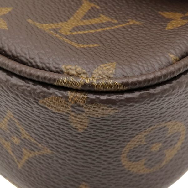 Louis Vuitton 2-Way Wallet on Chain Ivy Monogram Canvas Gold Brown Shoulder Bag — view 4