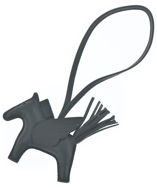 Hermes Charm Keychain Green