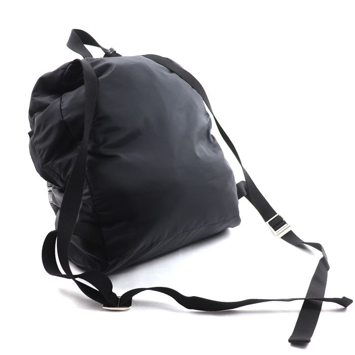 Saint Laurent Foldable Le City Backpack Black Waist Pouch — view 2