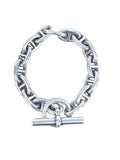 Hermes Chaine D'ancre MM Bracelet 15 Links Silver