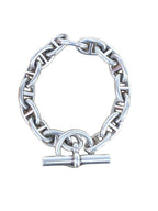 Hermes Chaine D'ancre MM Bracelet 15 Links Silver
