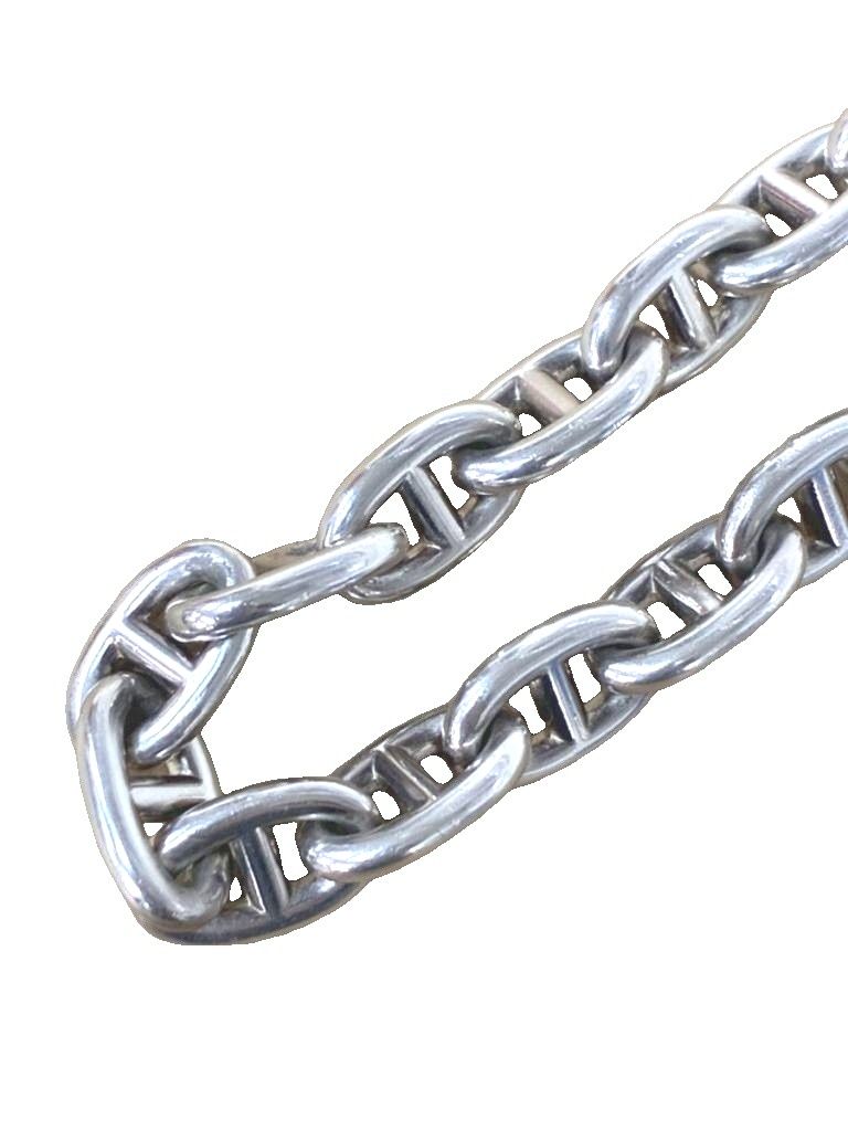 Hermes Chaine D'ancre MM Bracelet 15 Links Silver — view 4