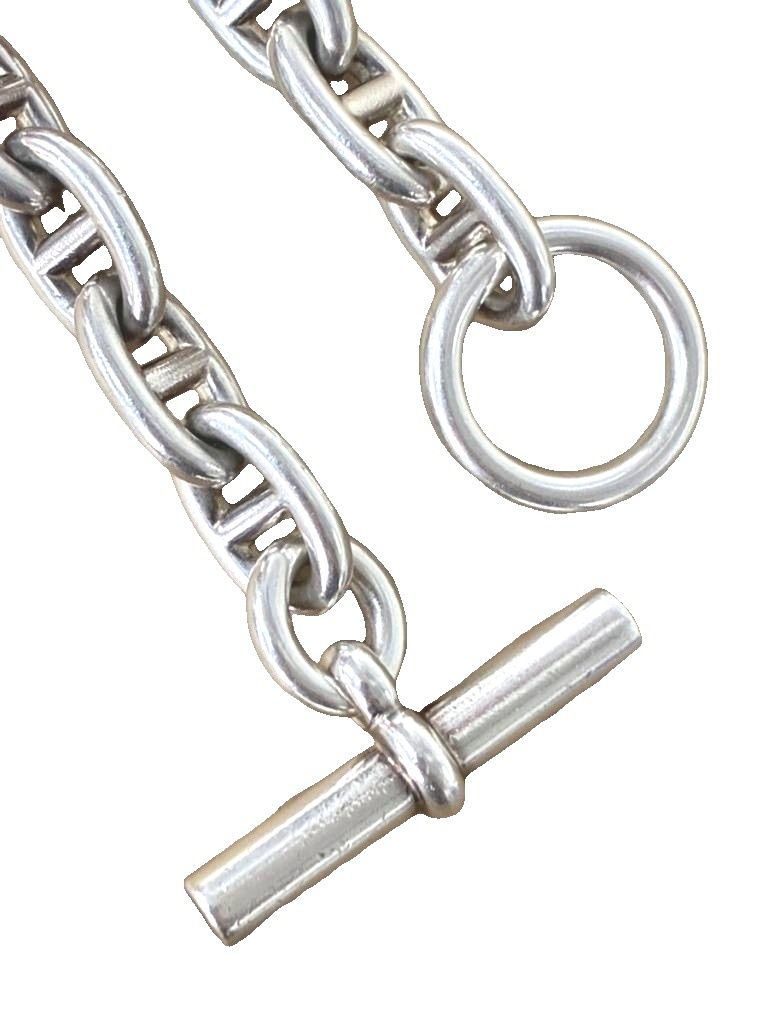 Hermes Chaine D'ancre MM Bracelet 15 Links Silver — view 5