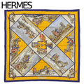Hermes Carre 90 Voyage en Russie Russia Silk Scarf