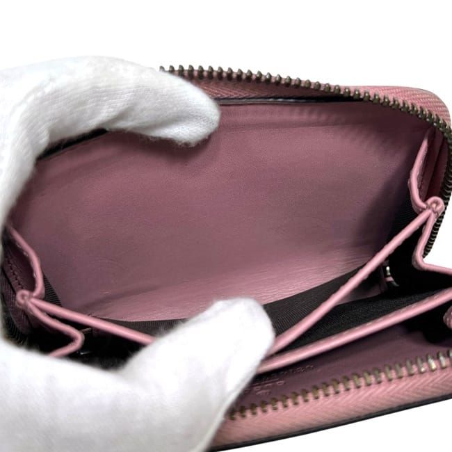 Gucci Coin Purse Wallet Pearl Charm GG Supreme Canvas Beige — view 5