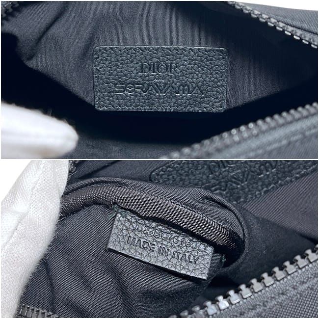 Dior Shoulder Bag Roller Hajime Sorayama Nylon Black — view 4