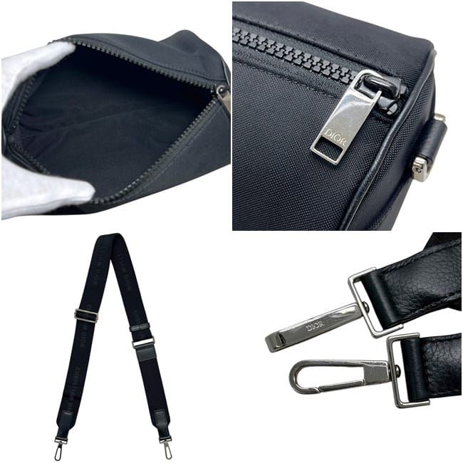 Dior Shoulder Bag Roller Hajime Sorayama Nylon Black — view 3
