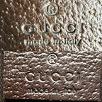 Gucci Shoulder Bag Sherry Line Crossbody GG Canvas Leather Beige Silver — view 5