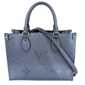 Louis Vuitton 2-Way On The Go PM Shoulder Bag Crossbody Metallic Monogram