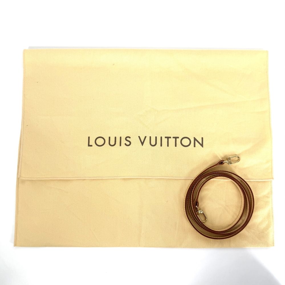 Louis Vuitton 2-Way Spontini Shoulder Bag Crossbody Monogram Canvas Brown Gold — view 8