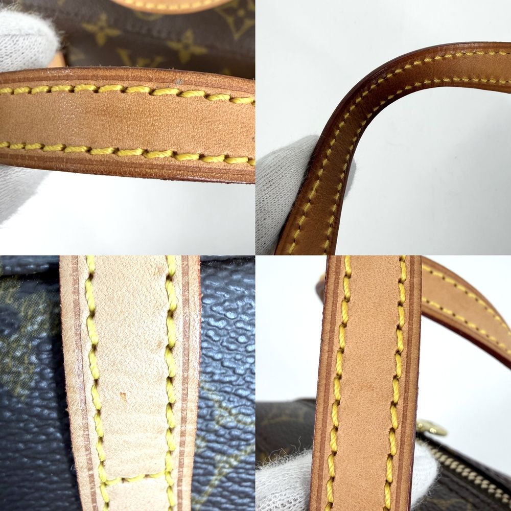 Louis Vuitton 2-Way Spontini Shoulder Bag Crossbody Monogram Canvas Brown Gold — view 7