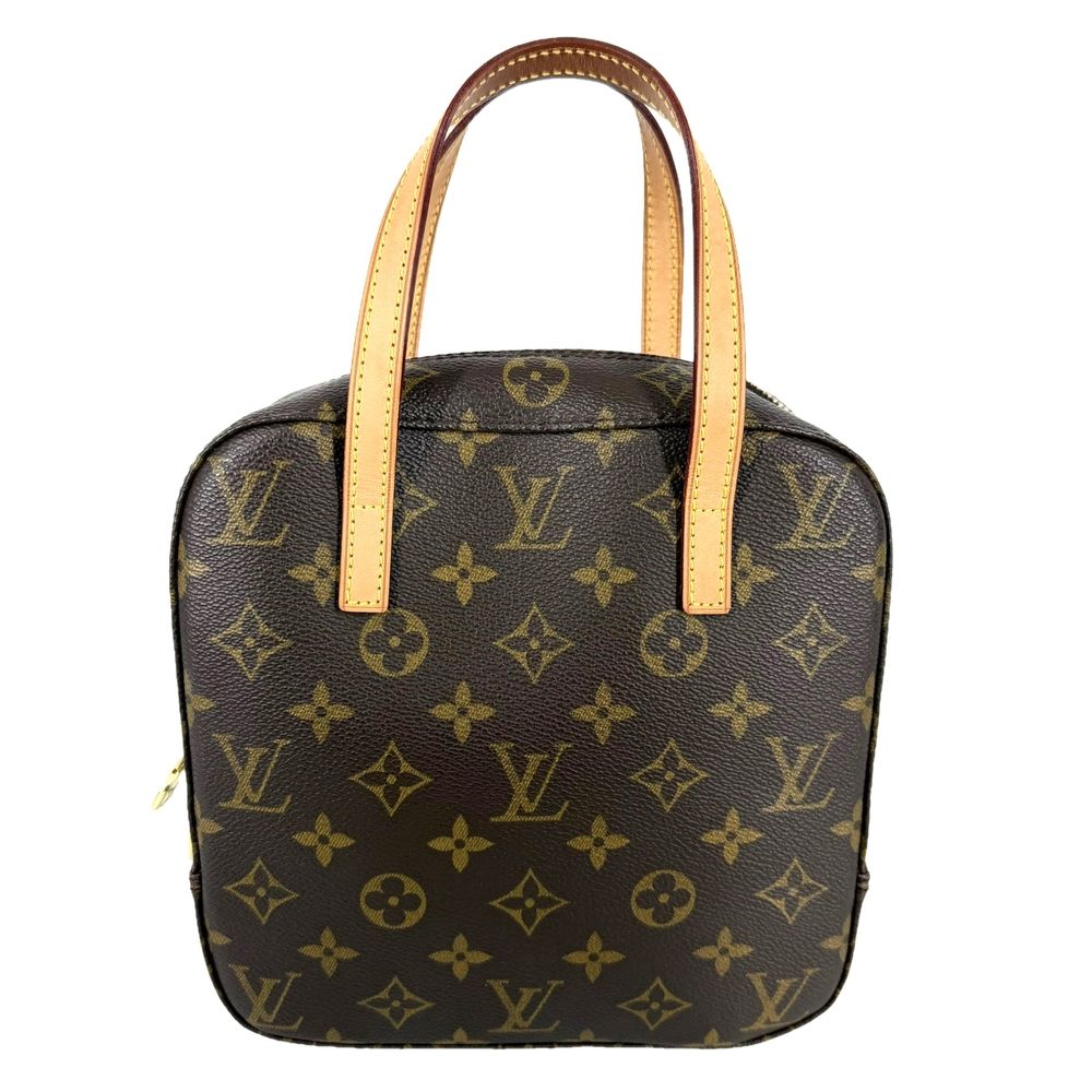 Louis Vuitton 2-Way Spontini Shoulder Bag Crossbody Monogram Canvas Brown Gold — view 2