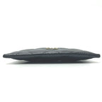Chanel Card Case CC Logo Timeless Classic Quilted Caviar Leather Black — view 5