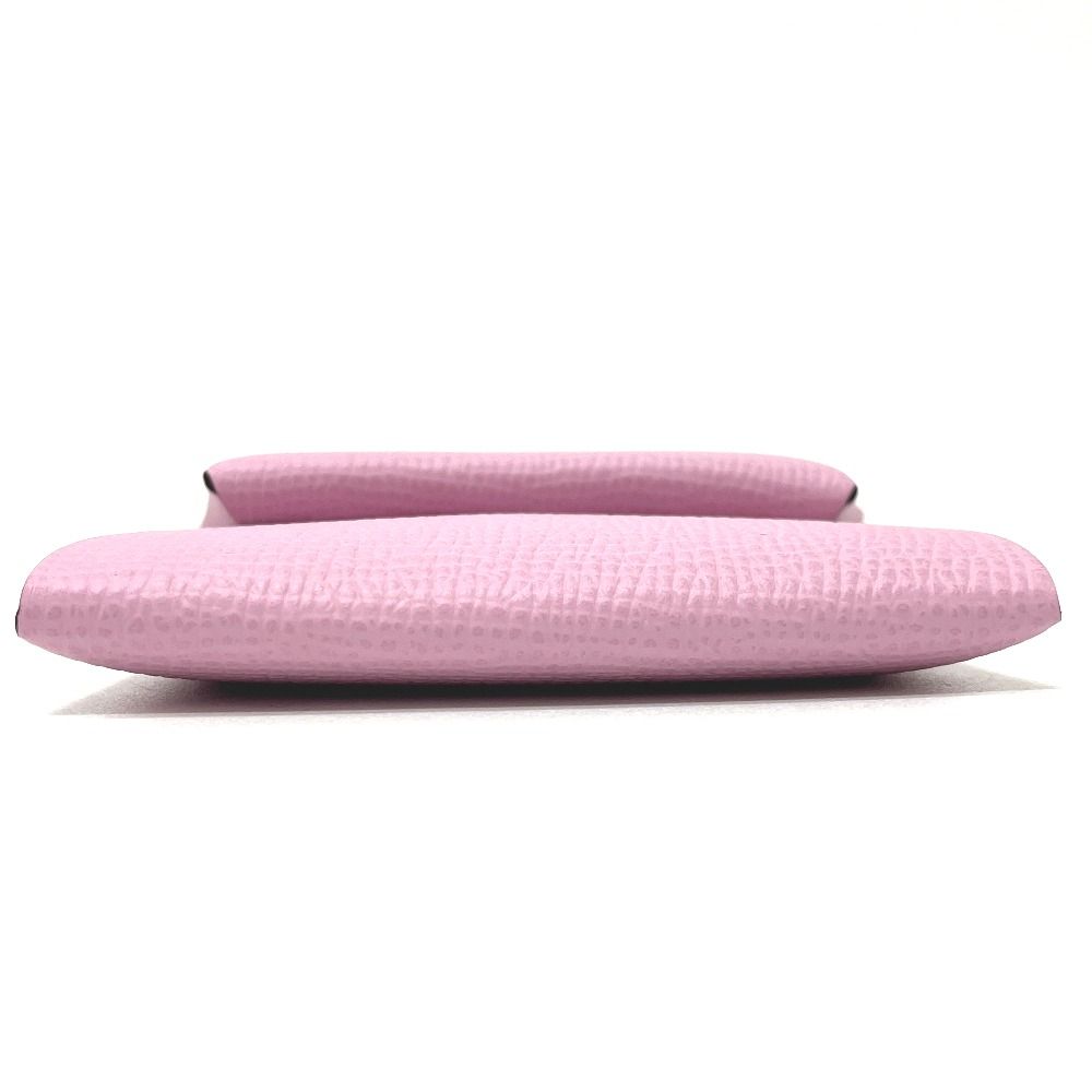 Hermes Coin Purse Bastia Epsom Mauve Sylvestre Pink — view 5
