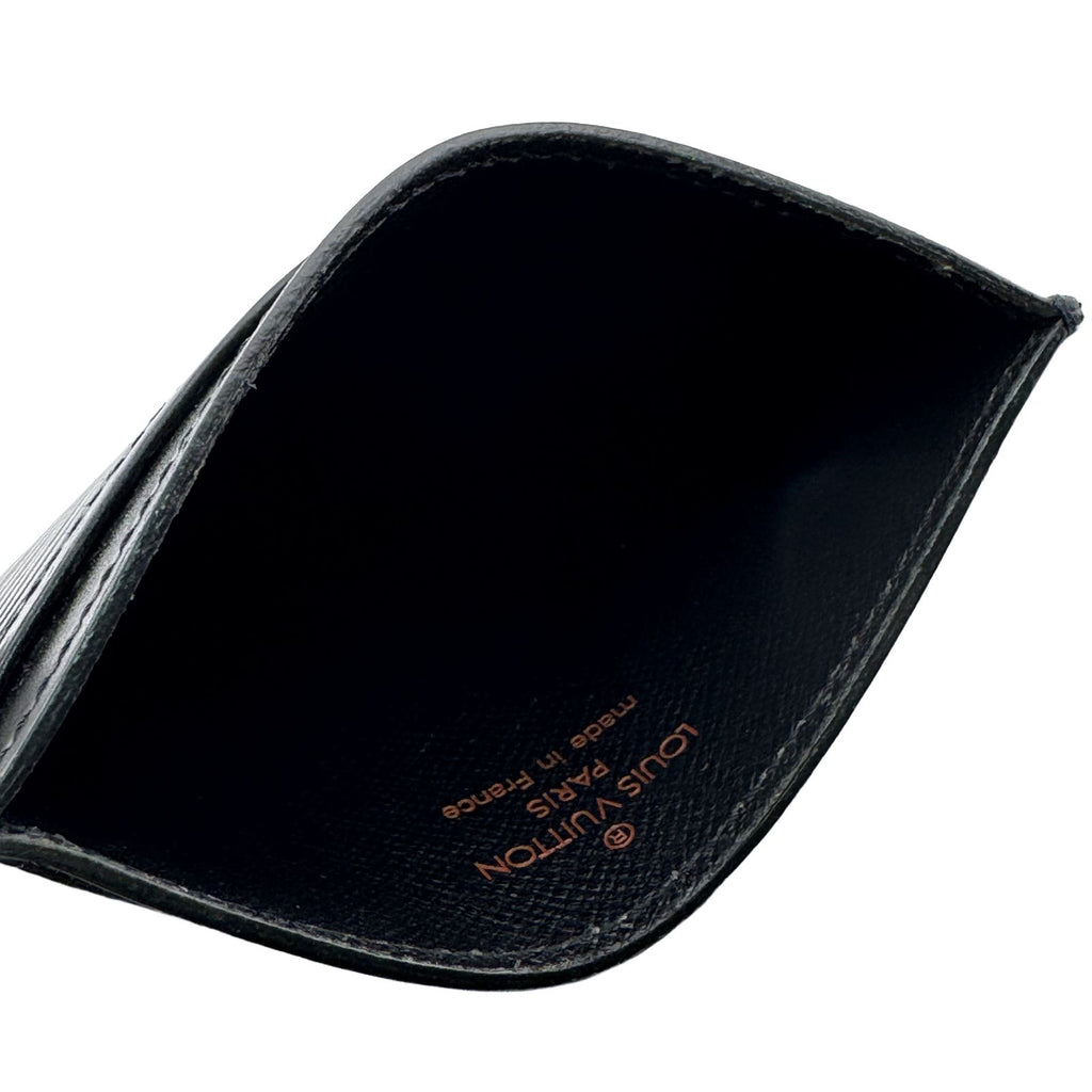 Louis Vuitton Porte Cartes Simple Epi Leather Key Case Brown Key Holder — view 6
