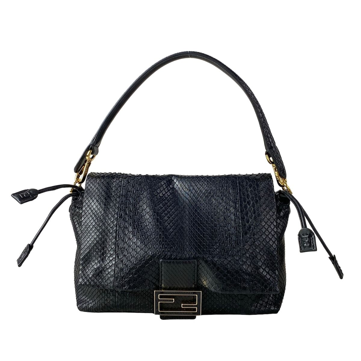 Fendi Handbag Mamma Bucket Black