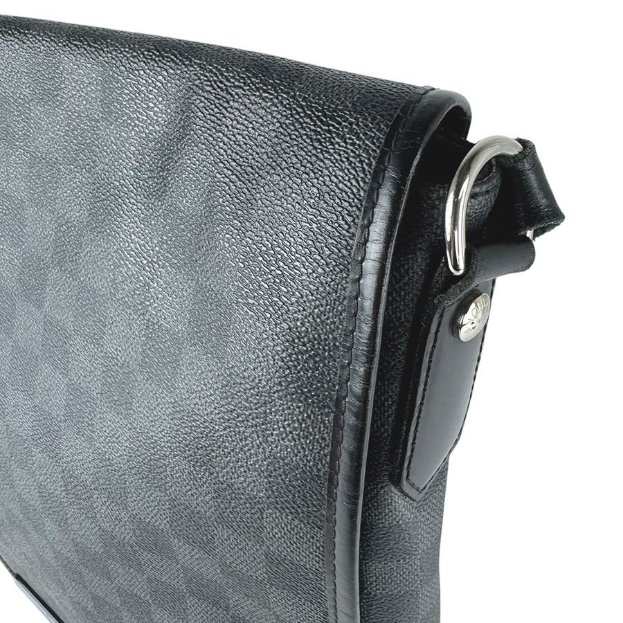 Louis Vuitton Shoulder Bag Damier Graphite Daniel MM — view 7