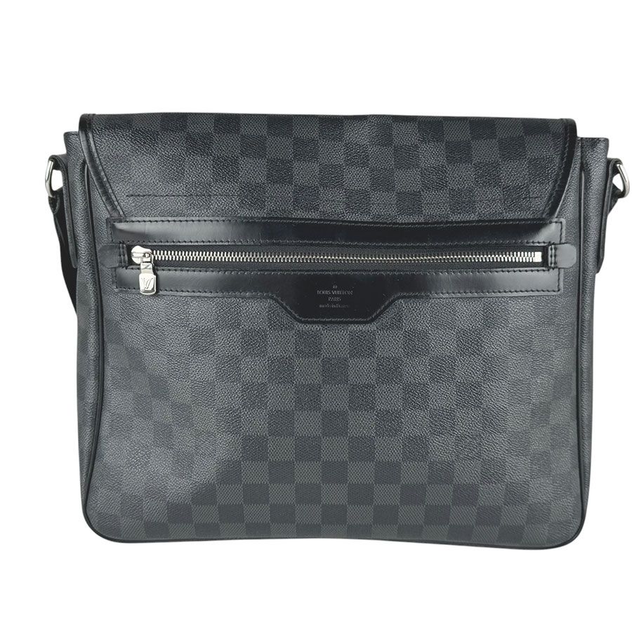 Louis Vuitton Shoulder Bag Damier Graphite Daniel MM — view 3